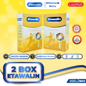 Etawalin 2 Box - Susu Kambing Etawa Original Asli Mencegah Osteoporosis dan Nyeri Sendi 100% Alami Tanpa Efek Samping [Terbukti]