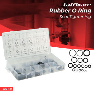 (Bisa COD) Taffware Karet Rubber O Ring Seal Tightening 225 PCS