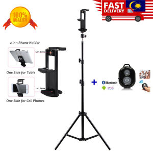 New Tripod for Mobile Phones iPhone iPAD HUAWEI Xiaomi Redmi Tablets with Wireless Bluetooth Remote Shutter Portable