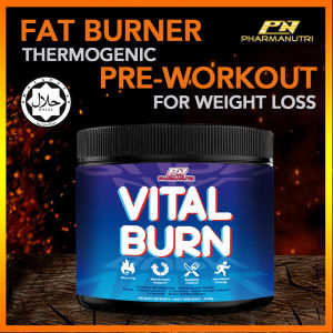 Agym Nutrition Titan Burn 200gram 20 servings (Pomagrate) - Fat Burner Powder (Halal certified KKM approved)