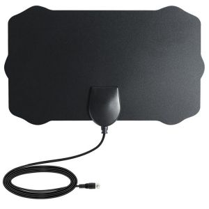 TV Antenna Indoor HD Digital Indoor Amplified 50-Mile Range HDTV Antenna