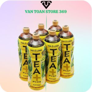 Trà ô long vị chanh TEA+ PLUS chai 1L