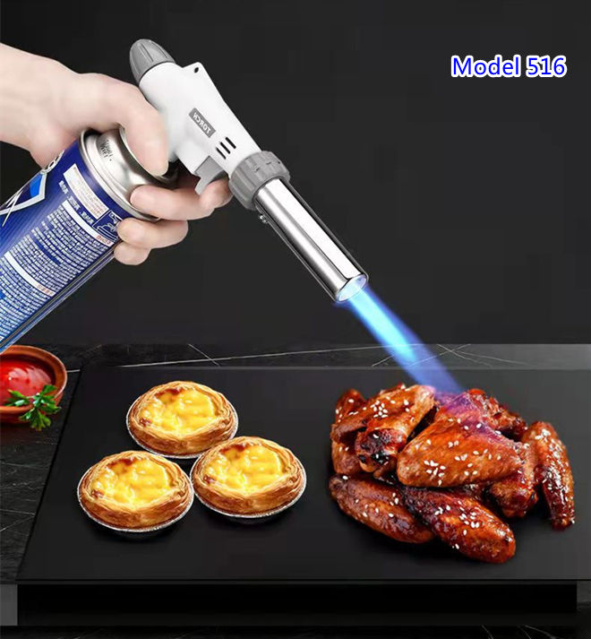 Butane Gas Torch Flame Auto Lgnition Blow Jet Burner Lighter Welding