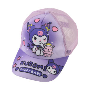 Kawaii Kuromi Hello Kitty Sanrio เบสบอลหมวกการ ์ ตูน Cinnamoroll Pochacco พิมพ ์ หวานคอลเลกชันกีฬากลางแจ ้ งครีมกันแดด Sun หมวกของขวัญวันเกิดสําหรับเด ็ กและเด ็ กหญิง