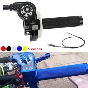 XENMART Universal CNC Aluminum Throttle 22mm Quick Twist Twister Grips Handlebars  Gas Control Motorcycle Rotary Throttle Dirt Bike