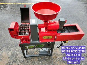 Máy xát gạo kết hợp nghiền bột cho gia súc TF666s