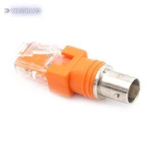 YINGRAN3 Bộ chuyển đổi khớp nối trục đồng trục BNC đầu cái sang RJ45 Đầu nối RJ45 sang RF
