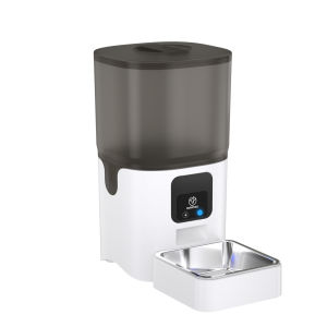 Automatic Pet Feeder 6L Smart Cat & Dog Food Dispenser | APP Remote Control Schedule Feeding Anti-Stuck Design Large Capacity Auto Feeder for Healthy Pet Diet 智能猫狗喂食器