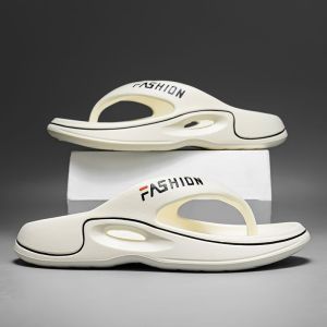 Free Shipping Flip Flops MenS Summer Non-Slip Trendy Wear-Resistant Outdoor Beach Shoes Slippers New Flip-Flops Soft Bottom
