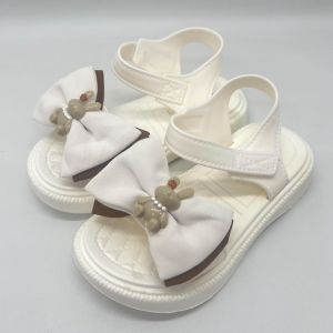 1988+5 IMPORT Sandal Anak Perempuan Sandal Pesta Pita Kelinci Fashion Flat Lembut Termurah Bahan Karet Lentur Ukuran 24-35