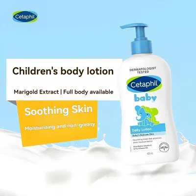 SG Stock｜Cetaphil Baby Daily Lotion with Organic Calendula dan Shea Butter (400ml)