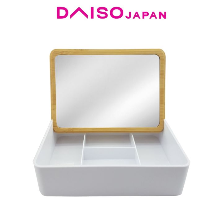 Daiso Bamboo Box Mirror | Lazada PH