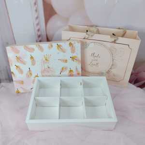 Kotak Kue Bulan - Mooncake Box - Roses Giftbox Souvenir GB029