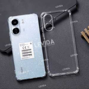 Softcase Anticrack / Case Airbag Anti Shock Softcase Clear Redmi 13C Redmi 14C