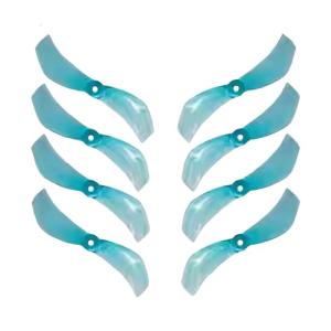 Pack of 8 40mm 2 Blade Propellers for Remote Control 1mm/1.5mm Center Hole Lightweight PC Material