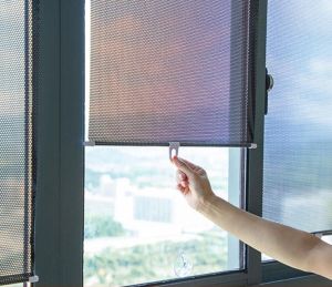 Rèm Cửa Sổ Tự Dính Có Thể Thu Vào Rèm Che Một Nửa Màn Cho Phòng Tắm Ban Công Shades Cho Phòng Khách Cửa Sổ Trang Trí Cửa Xe Trước Kính Chắn Gió Tấm Che Nắng