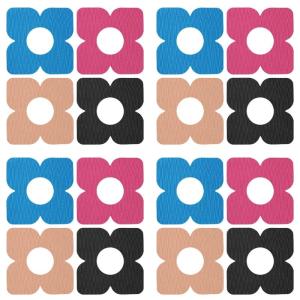 เทปสำหรับวิทยาศาสตร์การเคลื่อนไหวเทปพันสำหรับนักกีฬายางยืด16ชิ้นสำหรับผู้หญิงและผู้ชาย Plester Otot เทปกีฬาระบายอากาศเทปพันเข่า