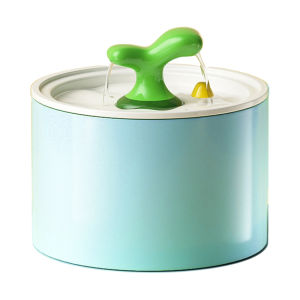 Ceramic Pet Water Dispenser - Automatic Circulation Heating For Cat/Dog Bowls 1.5L BPA-Free Water Tank Ultra-Quiet Pump And Winter Heating Mode