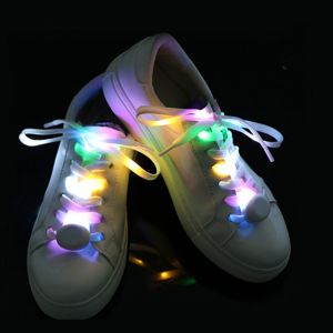 BUZHIDE Người đàn ông Phụ nữ Sáng Shoestrings Giày thể thao Đảng Trang Trí Led Dây Giày Chéo Bện Dây Đeo Giày Phụ Kiện Sneakers Ren