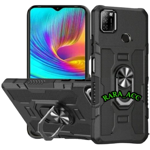 Case Infinix Smart Hardcase Armor Ring Hit Eye Robot Casing