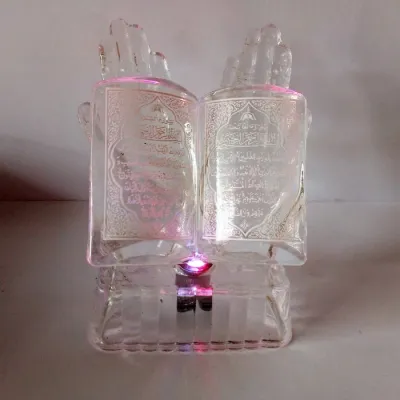 Miniatur Kristal Kaligrafi Pembuka Al Quran