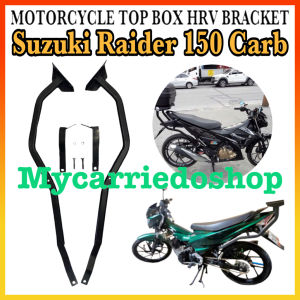 Motorcycle HRV Rear Top Box Bracket For Suzuki Raider 150 Carb