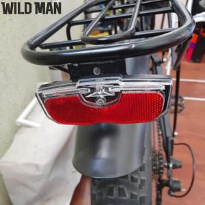 Durable Waterproof LED Bicycle Taillight with Reflective Surface for Mountain Bike Rear Seat