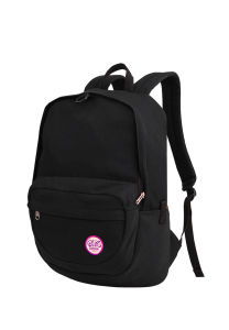 Tas Ransel Harian Daily Backpack Kanvas dari Girl Station SMP SMA Freya series maroon black redblue salmon yeloow tosca