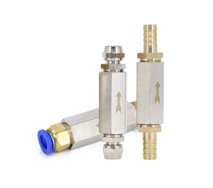 เช็ควาล์วลมเกลียว 1/4” 2 หุน, 1/8” 1 หุน หางปลา,สวมอัด,สวมเร็ว 6 มิล ...