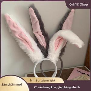 Hàng có sẵn✨ Giáng sinh Thỏ Tai Dài Headband cho phụ nữ cosplay Bunny cô gái dễ thương và hài hước Headband phụ kiện