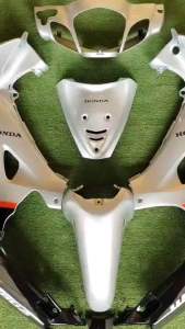 เฟรม/ชุดสีเวฟ125sสีบอนท้ายดำมี10ชิ้นแถมน๊อตพอช