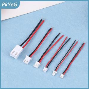 PkYeG 10 cái nhỏ nhỏ 1.0 JST 1.25 1.5 2.0 2.54 3.96mm PH 2.0mm XH 2.54mm 2 pin nam nữ cắm jack nối cáp dây