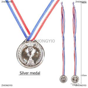 [COD] ZHONGYI0 Bronze Award Medal Winner Reward Football Competition Prizes Award Medal For Souvenir Gift Outdoor Kids Toys