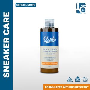 Clyde Premium Shoe Cleaner (250ml) Bottle Refill with Disinfectant