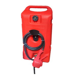 Gallon plastic tank trolley with fuel gun fuel pump fuel pipe Explosive red oil drum