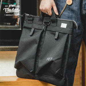 Maden brand tooling style 1969S men youth hip-hop retro helmet canvas messenger shoulder male large-capacity tablet handbag