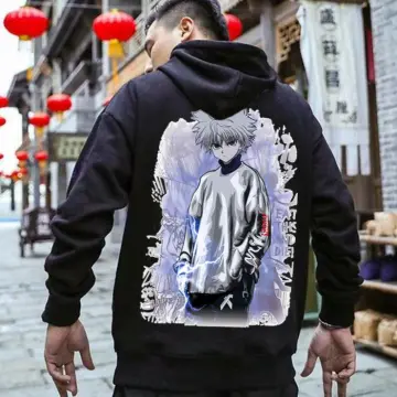 Shop Anime Jacket Hoodie Black online Lazada .ph