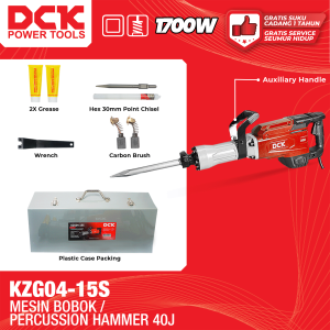 DCK KZG04-15S Demoliton Hammer 40J / Mesin Bobok Beton