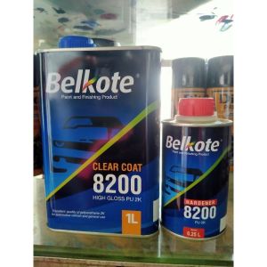 clear belkote 8200 gloss 1.25lt set
