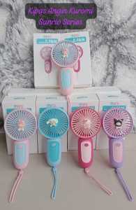 Kipas Angin karakter Sanrio / Kipas angin Mini Gengam Traveling/ Kipas Mini / Kipas Angin Mini Portable lucu karakter Cinamoroll kuromi Sanrio