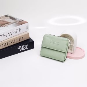 Dompet Wanita AksaraElin / Dompet Lipat Kartu Wanita Dengan Slot Koin