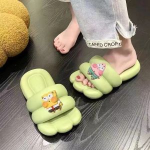 Free Shipping New WomenS Slippers Cute Cartoon Design Thick-Soled Suitable For Indoor And Outdoor Wear Non-Slip Perfect For Couples And Also Available For Men