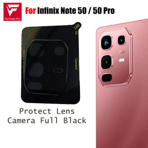 TG Camera Infinix Note 50 / Note 50 Pro Tempered Glass Camera Full Black Protection Lens Screen Camera - Formasi ACC