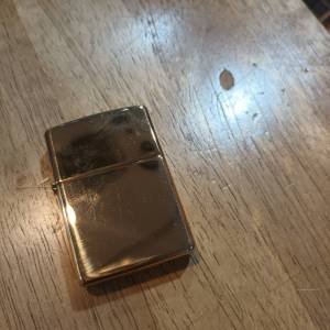 ZIPPO 254B REG H POL BRS WO/SB #56   Made in USA ของแท้ ไฟแช๊ค ซิปโป้ Tec40store ไรท์สาระกับครูแว่น