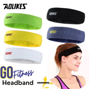 AOLIKES A-1 Headband menyerap keringat Yoga Gym Fitness Hair Band