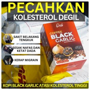 5 Kotak Kopi Black Garlic Tanpa Gula Halus