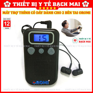 Máy Trợ Thính Đeo Nghe 2 Bên Tai Có Dây OROMI MD-238
