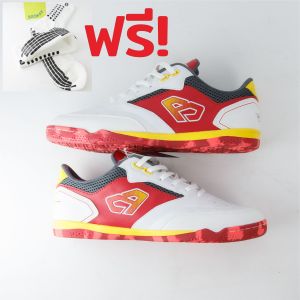 [ฟรีถุงเท้ากันลื่น]รองเท้าฟุตซอล Breaker (BK1231) พื้นหนึบ อัปเปอร์ Dimpled แถม 1 socksy