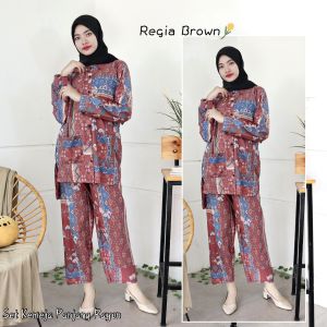 Piyama Set Kemeja Panjang Rayon / Daily Set Kemeja Panjang RAYON