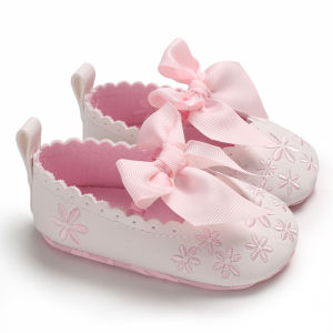 Baby Shoes Sandals Girls Summer Flat Shoes Princess Newborn Toddler Elegant Pink Cute Preschool 0-18M